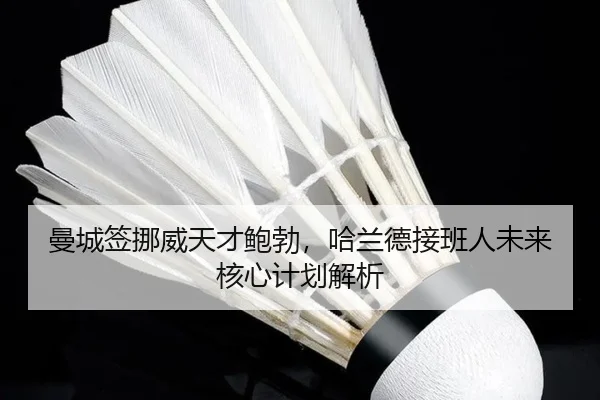 曼城签挪威天才鲍勃，哈兰德接班人未来核心计划解析